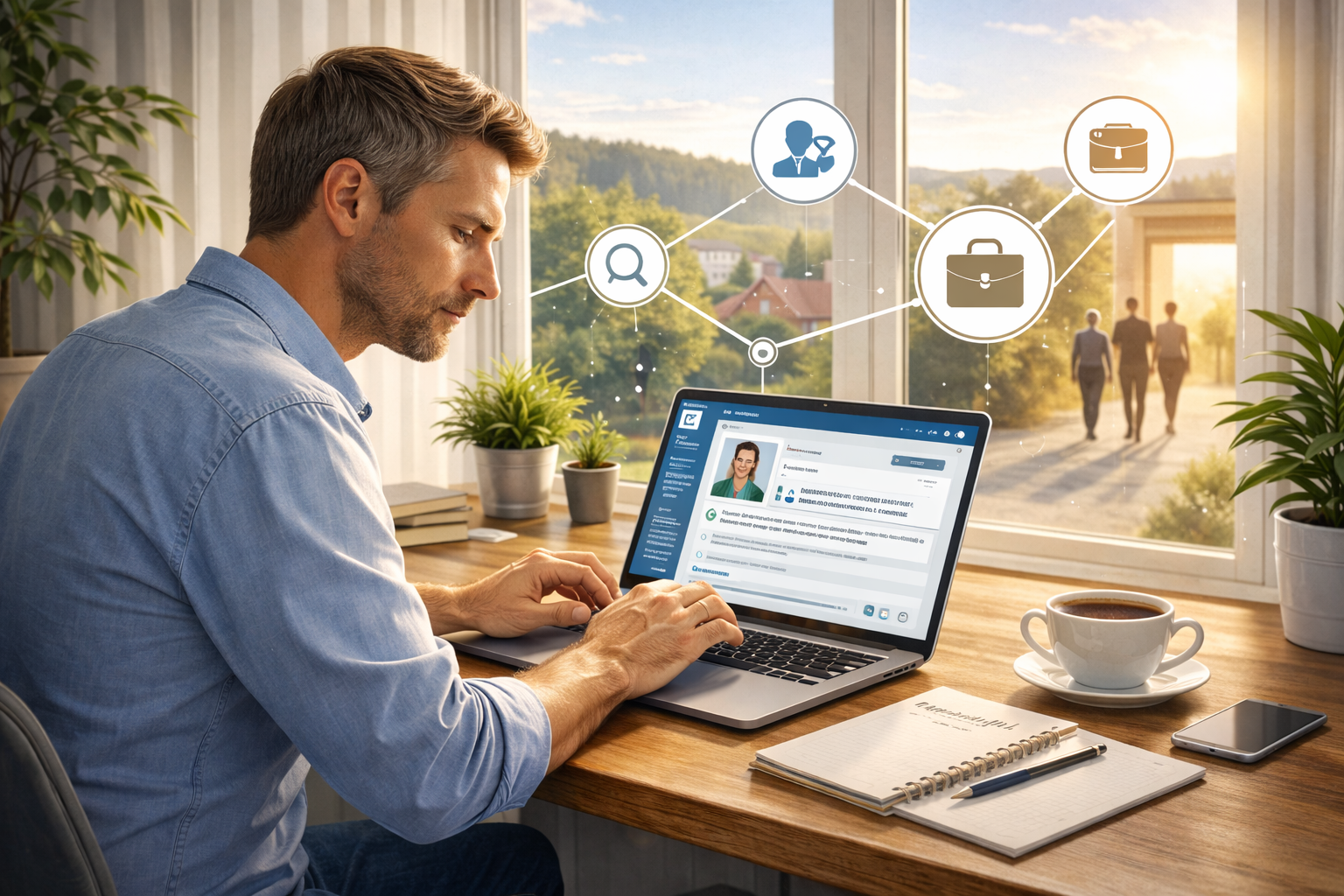 työnhaussa